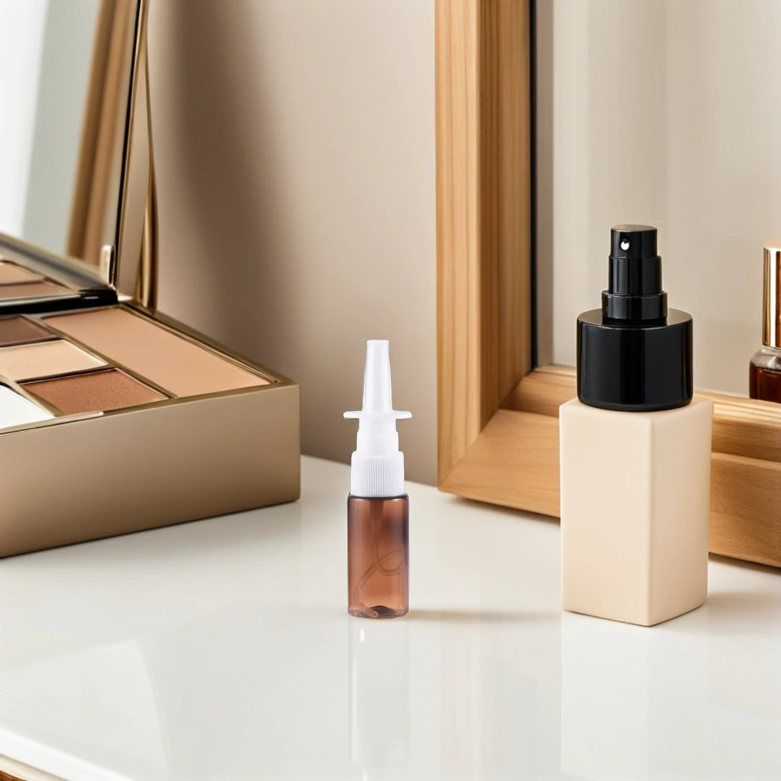 10Pcs 10Ml Spray Bottles Compact Lightweight Portable Mist Sprayer for Skincare Travel Reusable Plastic Atomiser Direct Spray