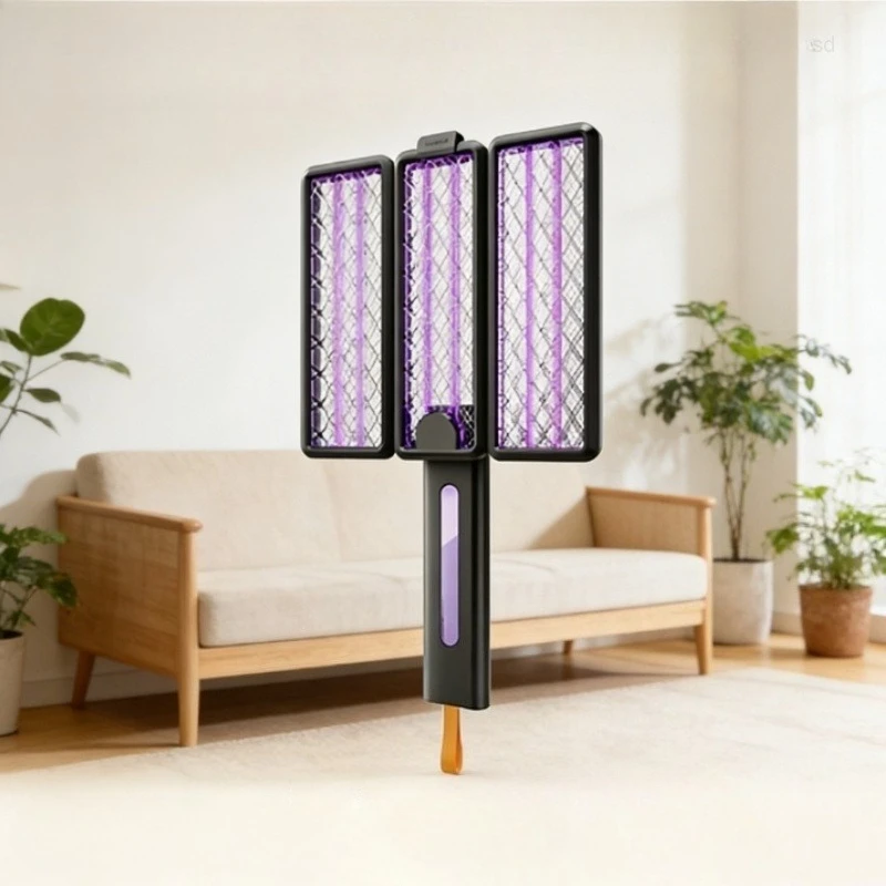 qualitell-v3folding-electric-mosquito-killer-portable-charging-purple-light-home-mosquito-repellent-lamp-fly-swatter-insect-trap