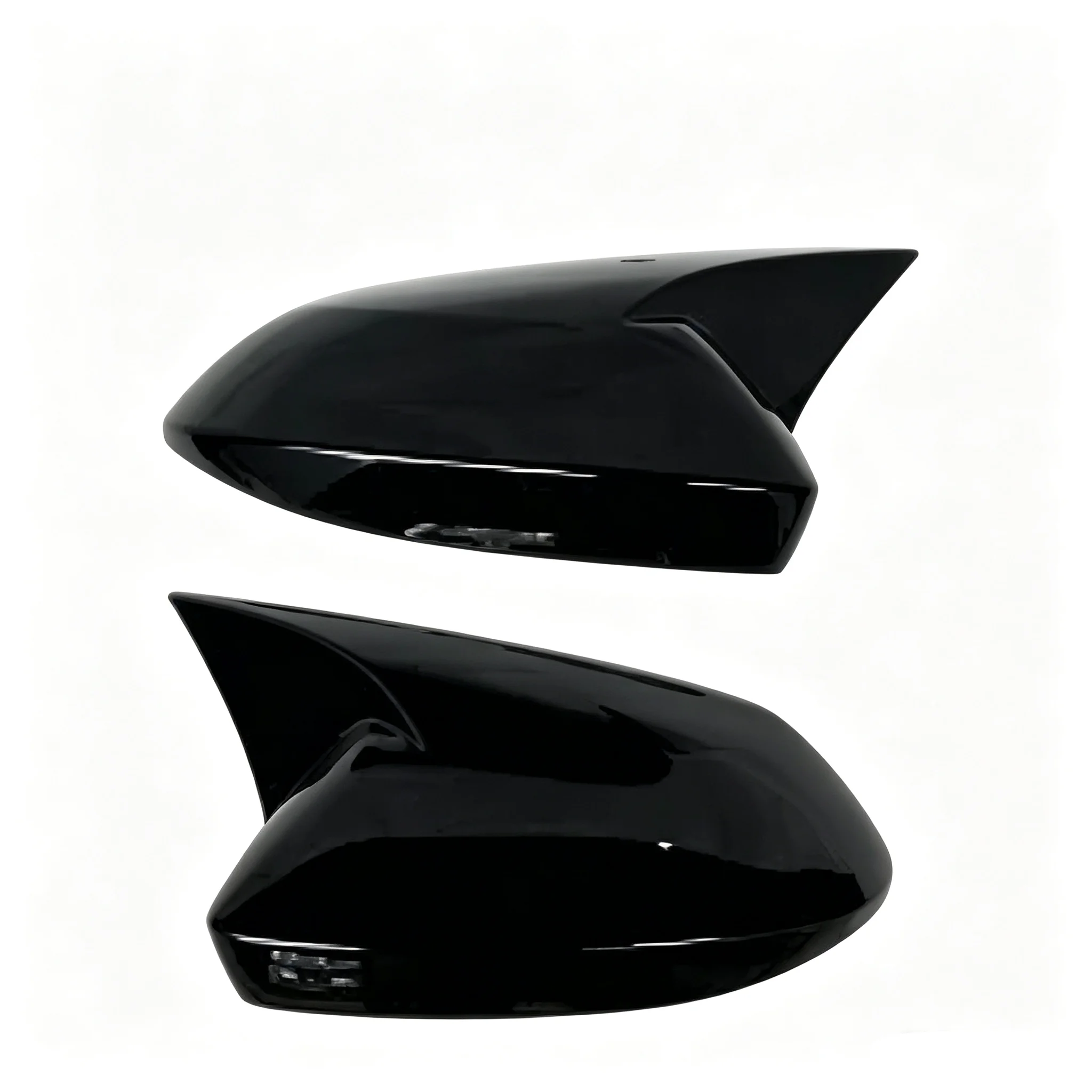 Side Mirror Cover or Toyota Corolla 2019‑2023 Levin 2020‑2023 Axio 2018  Stick‑On Rearview Mirror Gloss Black Exterior Decor