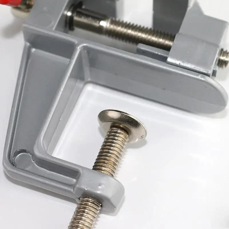 Imagem -04 - Alumínio Alloy Multifuncional Alicate Jóias Eletrônica Bancada Mini Bench Vise Mesa Vice Clamp Ferramentas Manuais Novo