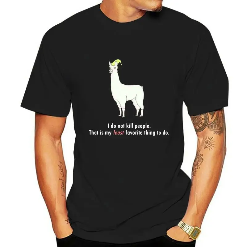 Llamas with hats shirt - Least favorite thing