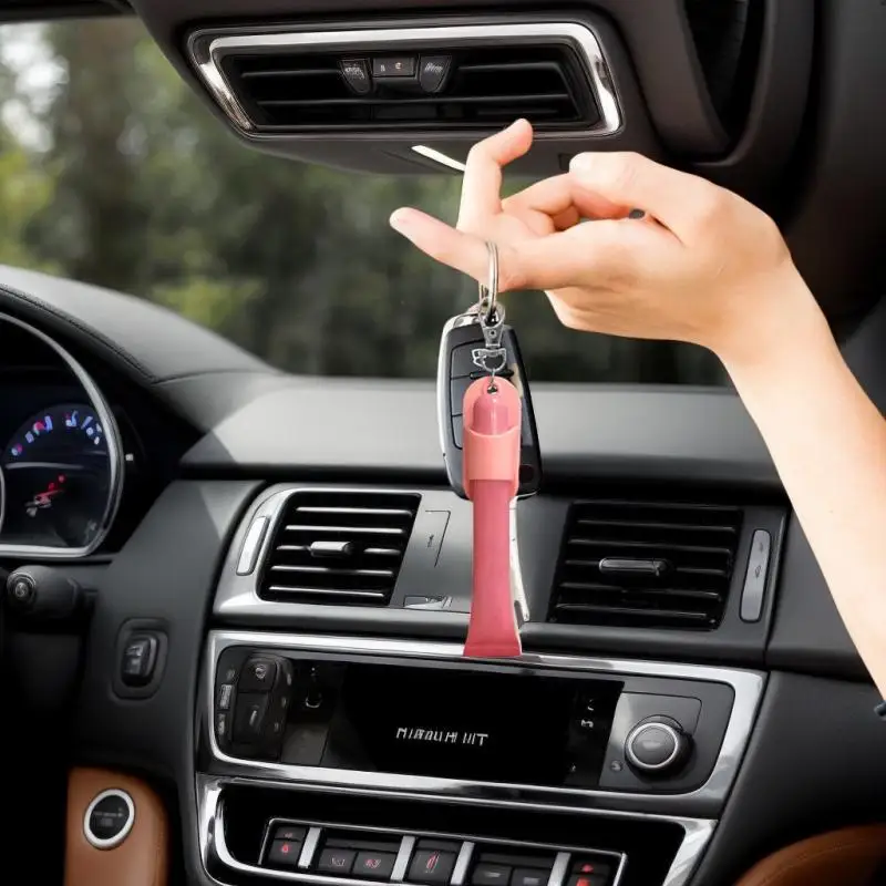 المحمولة بلسم الشفاه المفاتيح غطاء حامل حامل حامل المحمولة لا ملمع الشفاه وشملت ل الشفاه بلسم حقيبة قلادة ماكياج أداة الملحقات