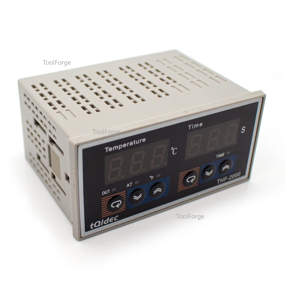 THF-2000 ترموستات كهربائي الوقت ودرجة الحرارة التحكم المتكامل شاشة ديجيتال PID تحكم K نوع التتابع/SSR AC85-265V #4