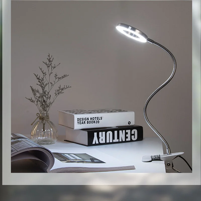 Lampa do tatuażu z zaciskiem USB LED zimne światło makijaż brwi przedłużanie rzęs sprzęt do oświetlania ulepszona przybory kosmetyczne do paznokci