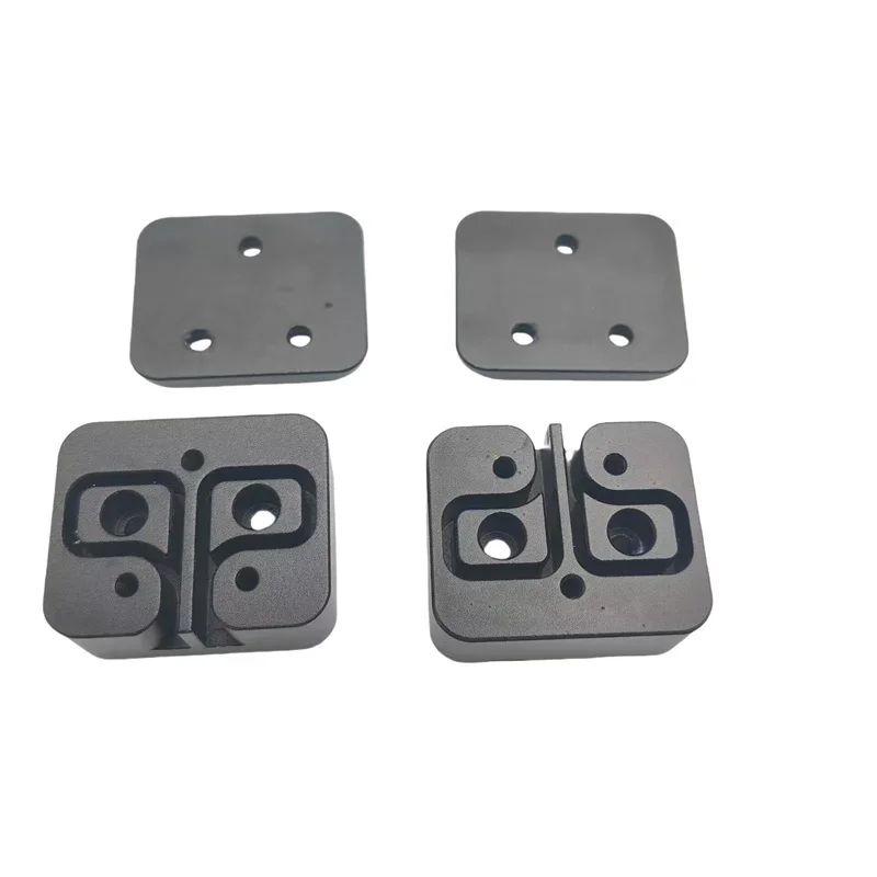 1 zestaw Ratrig V-core4 VC4 drukarka 3D VC4 aluminiowy CNC Y zacisk paska korpus i zestaw nasadek