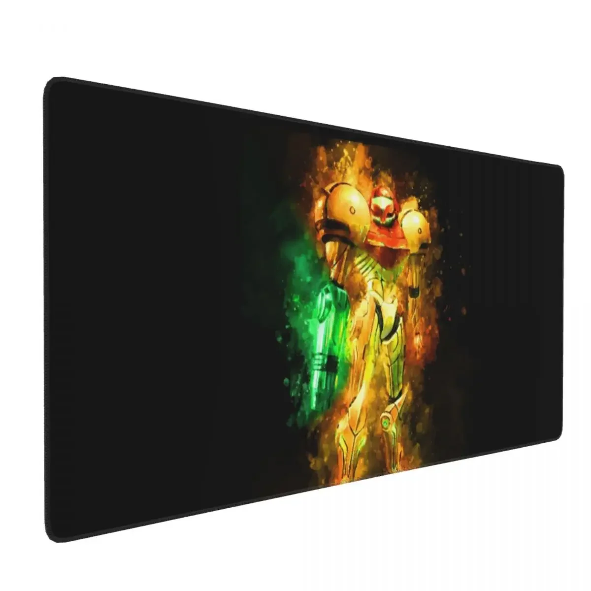 Metroid Samus Aran Prime Hunter Large Mouse Pad Computer Keyboard Mouse Mat Gamer PC Laptop Desk Mat Accessories Table Mats