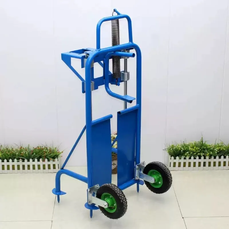 Agricultural Hole Drilling Stand Foot-Stepping Ground Drilling Rack Hand Crank Small Planting Machine Shelf
