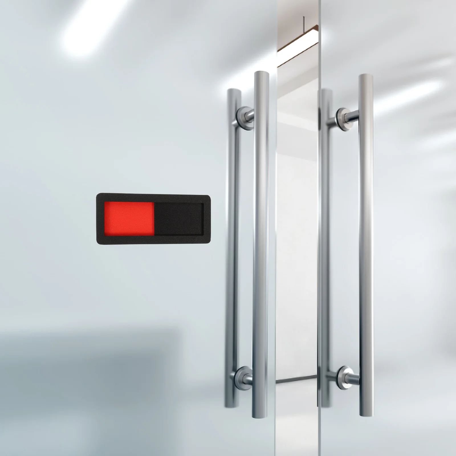 مؤشر الباب المنزلق اللافتة المغلقة لمكتب مرحاض الاكريليك الخصوصية علامة الأعمال غرفة الاجتماعات لوحة الباب