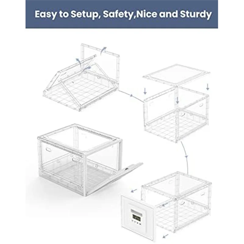 Digital Timer Lock Box Mobile Phone Lock Box With Timer Timer Lock Box 1 Piece Get Rid Of Cell Phone,Timer Pill Box