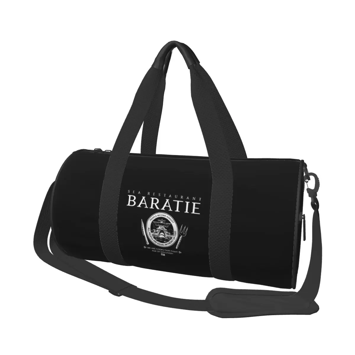 

Baratie Restaurant Large Duffle Gym Bag Waterproof Duffle Travel Bags Handbags Fitness bag