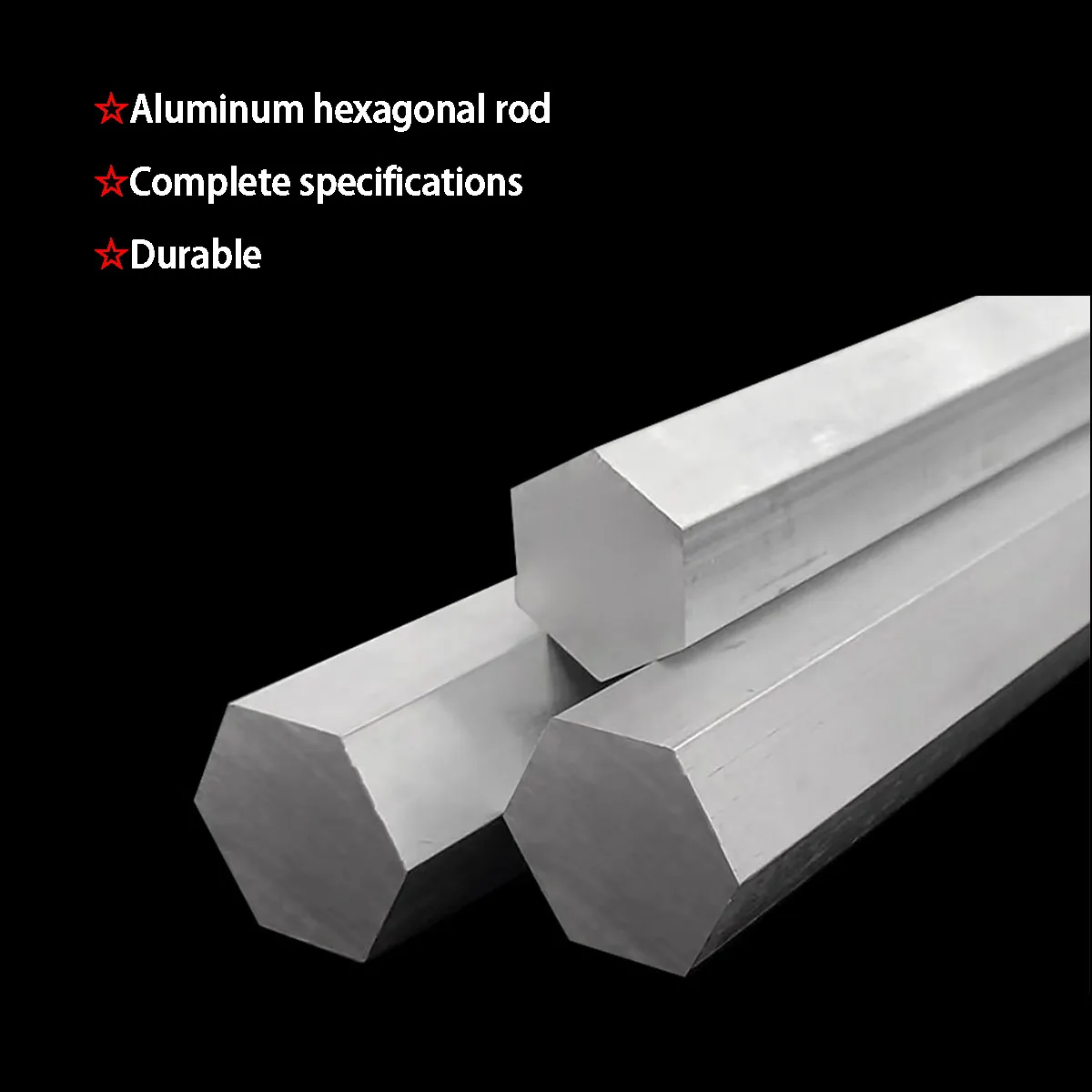 6061 Aluminum Hexagonal Bar Opposite Hexagonal Bar 8/ 10 /12 /15/ 16/ 17/ 18 - 40 50 60mm DIY Material Arbitrary Cutting