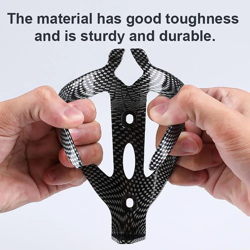 Versatile Universal MTB Road Bicycle Water Bottle Cage, Carbon Fiber Bike Cup Holder Fits Most Mountain And Road Bike Frames