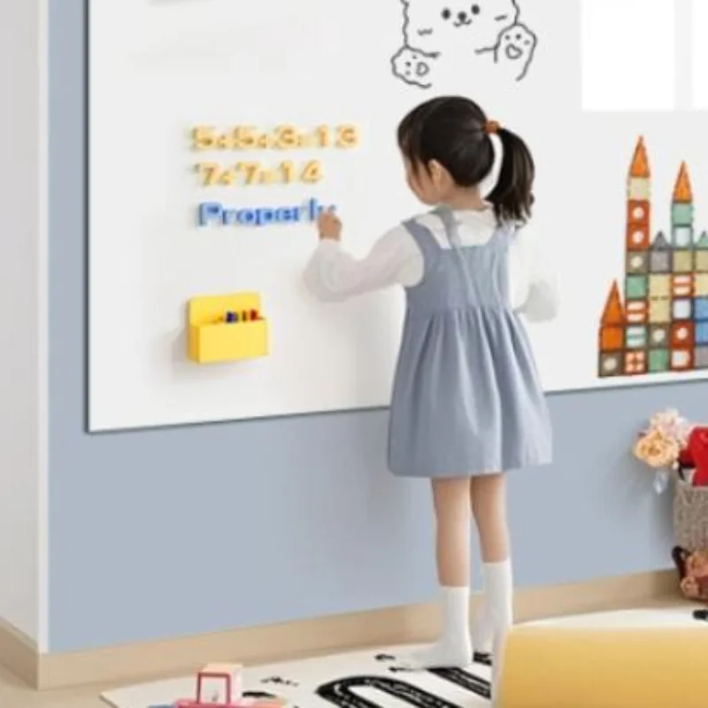 Electrostatic Whiteboard Sticker Removable Reusable Erasable PP For Teaching Graffiti Drawing Household Use