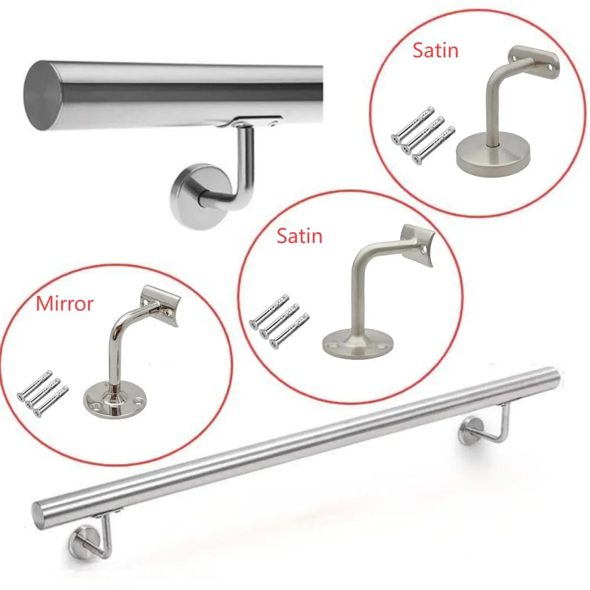 

Нержавеющая сталь 50,8 мм Лестничные перила Лестничные перила Кронштейн перила балюстрады