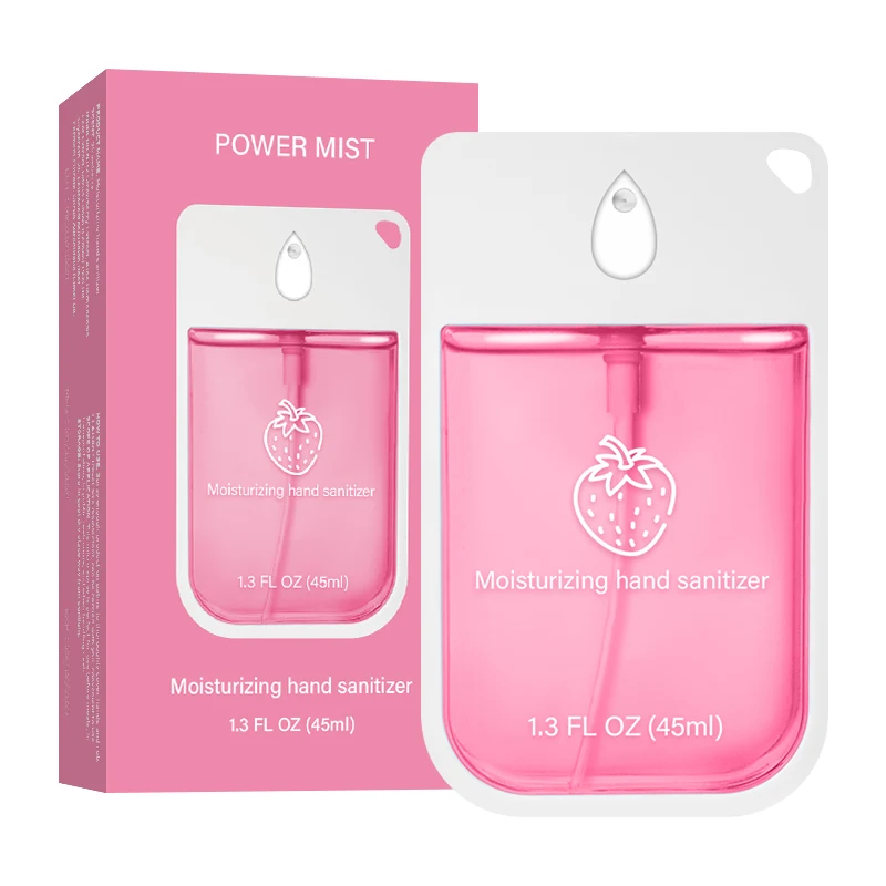 Instant Handdesinfectiespray 1.28oz/45ml - Draagbare, niet-afspoelbare formule voor kinderen & volwassenen, cosmetische waterachtige spray voor op reis.