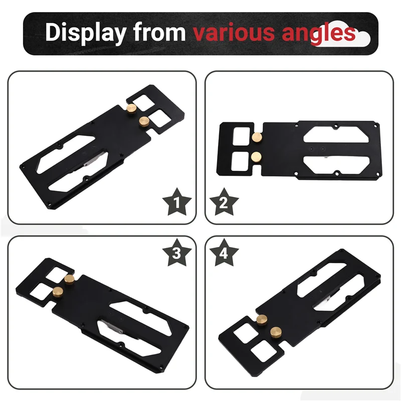 AA19 90 Degree Right Angle Guide Compact Guide Rail Square Edge Support Track Saw Square Track Saw Rail Square Guide