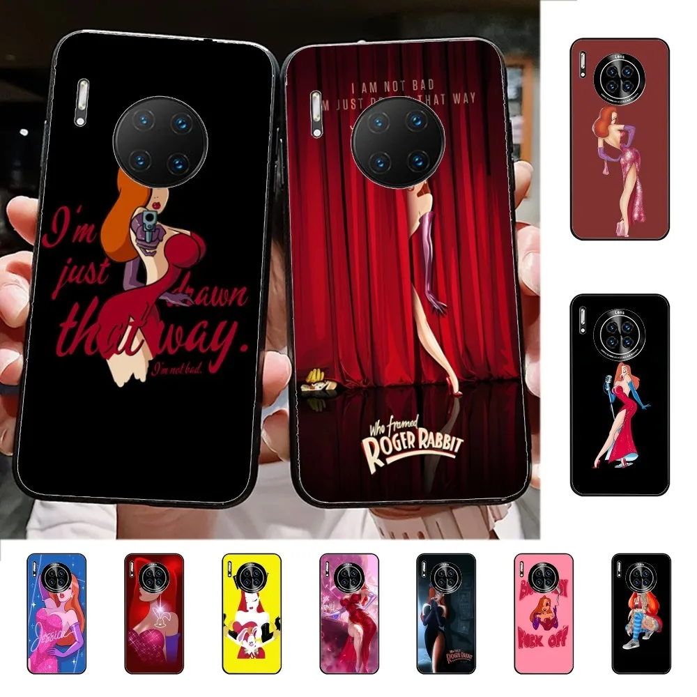 J-Jessica R-Rabbit Sexy Phone Case For Huawei Mate 10 20 30 40 50 Lite Pro Nova 3 3i 5 6 SE 7 Pro 7SE