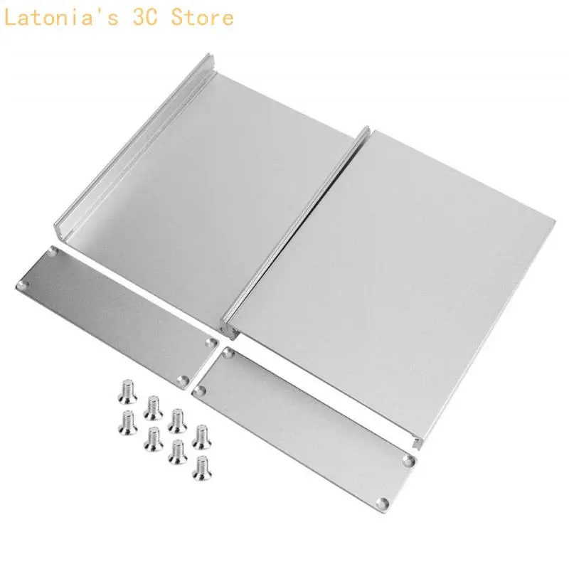 Elektronische Projektbox, abgeschirmtes Instrumentenkühlgehäuse, Aluminium-Instrumentengehäuse für Wärmemanagement und Kühlung – Detail 4