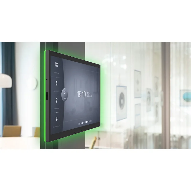 10.1 15.6 Inch Manual Android IPS Smart Home Control Panel Plastic WiFi USB RV Garage Bar Automation Hotel Touch Screen Voice