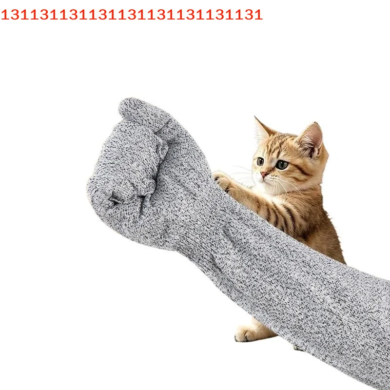 Cat Handling Anti Bite Gloves 1PC Thickened Breathable Glove for Safe Pet Grooming Feeding Training Use