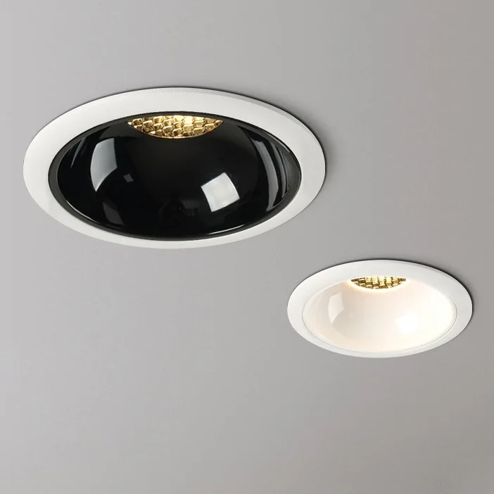 Dimmable Anti Glare Recessed Led COB Ceiling Downlight Lamp Spot Light Fixtures Indoor Home Lighting