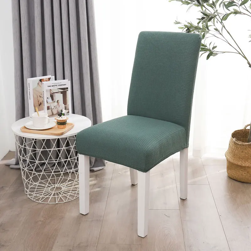 Cross-border chair covers, fleece-lined ag chairs, dust-proof, and for restaurant chairs