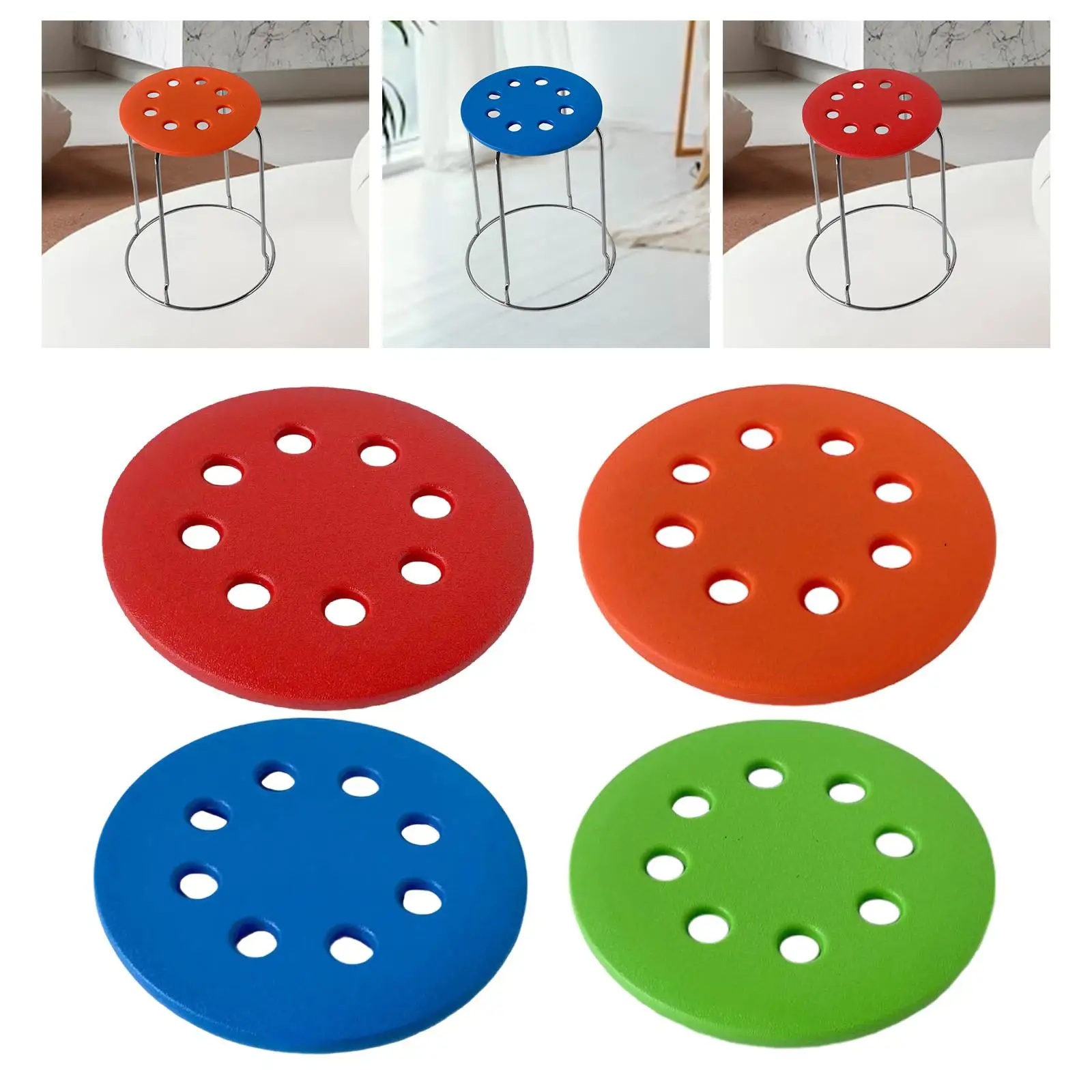 Housse de siège de remplacement pour tabouret de Bar, Installation facile, pour cantine, Bar à domicile