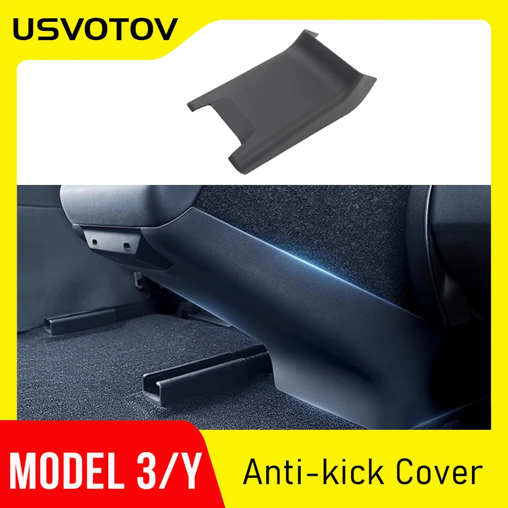 

Rear Center Console Anti-kick Pad Cover for 2025 2026 Tesla Model Y Juniper Premium & Performance Model 3 Car Travel Accessories