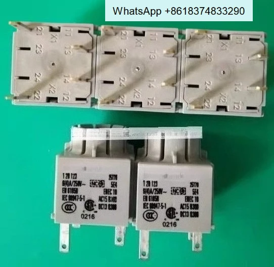 RAFI switch RAFIX 16-1.20.123 universal contact switch, silver contact quick connect terminal