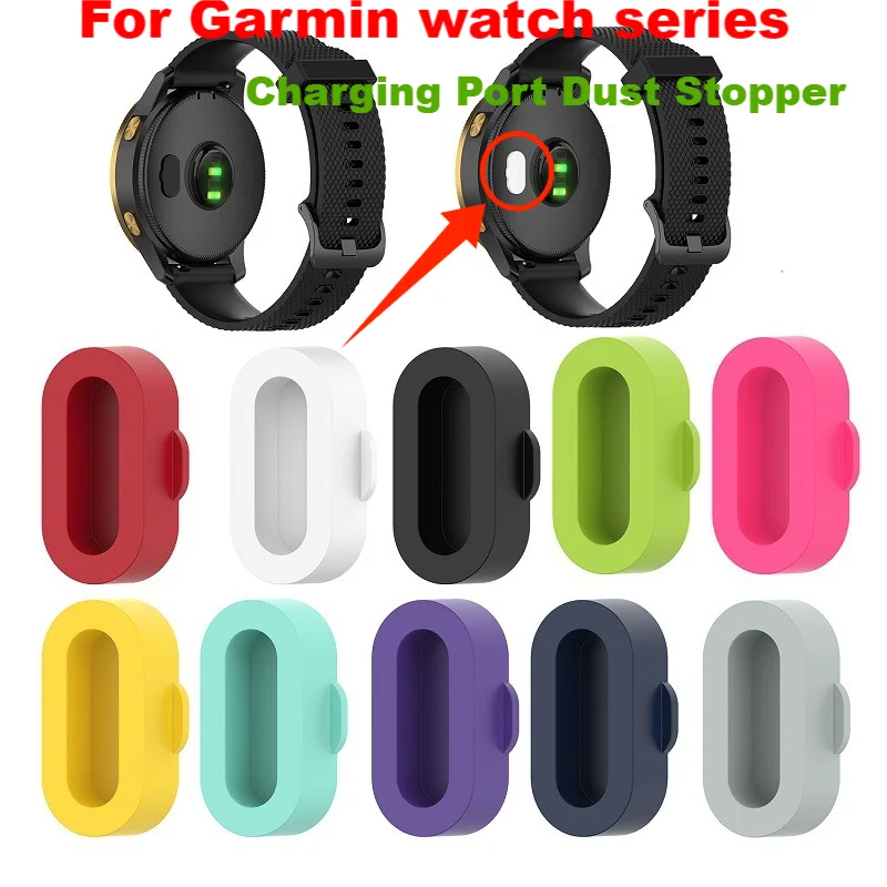 Watch Dust Cover Cap For Garmin Fenix 8 7 6 5 Vivoactive 5 4 3 Garmin Forerunner 265 255 965 Garmin Venu 3 3S Dustproof Plug