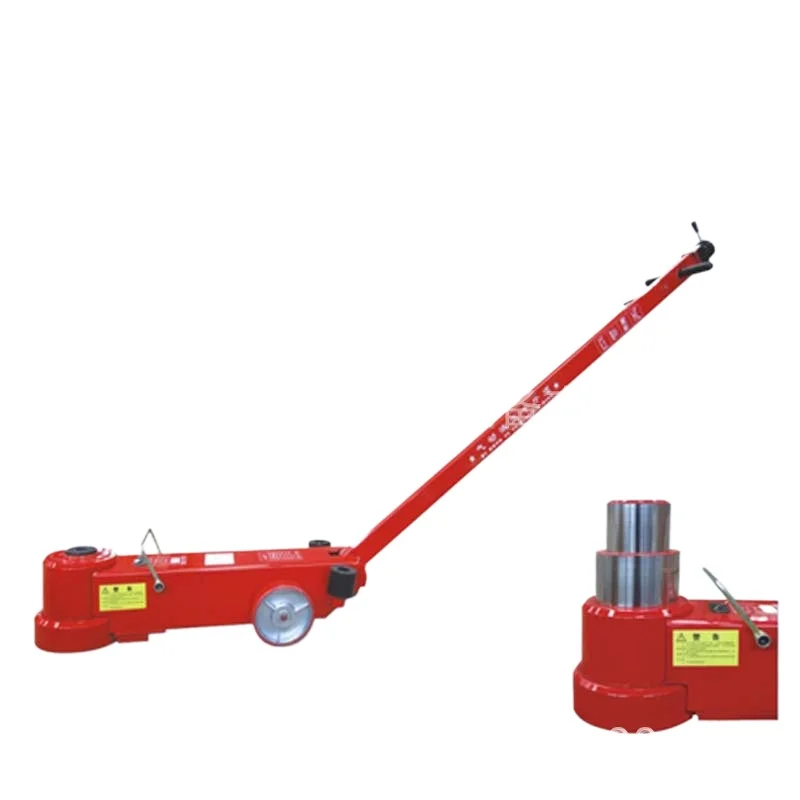 

100T pneumatic horizontal hydraulic jack 100 tons heavy duty large passenger and freight car top height machine JR100-