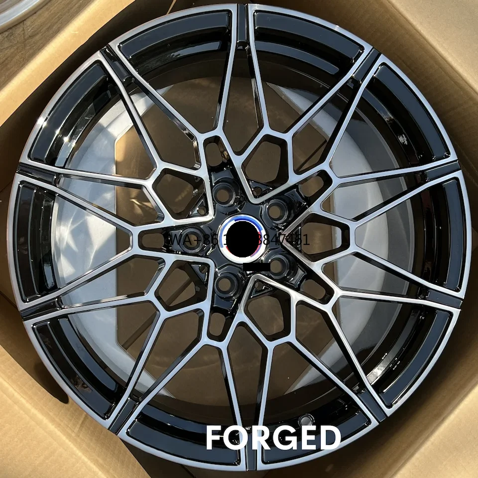 

New Custom Alloy Forged Black Finish Passenger Car Wheels 15-24 Inch 5x114.3 5x112 Concave Sport Rims for A4 A6 B8 C7 F30 E90 X5