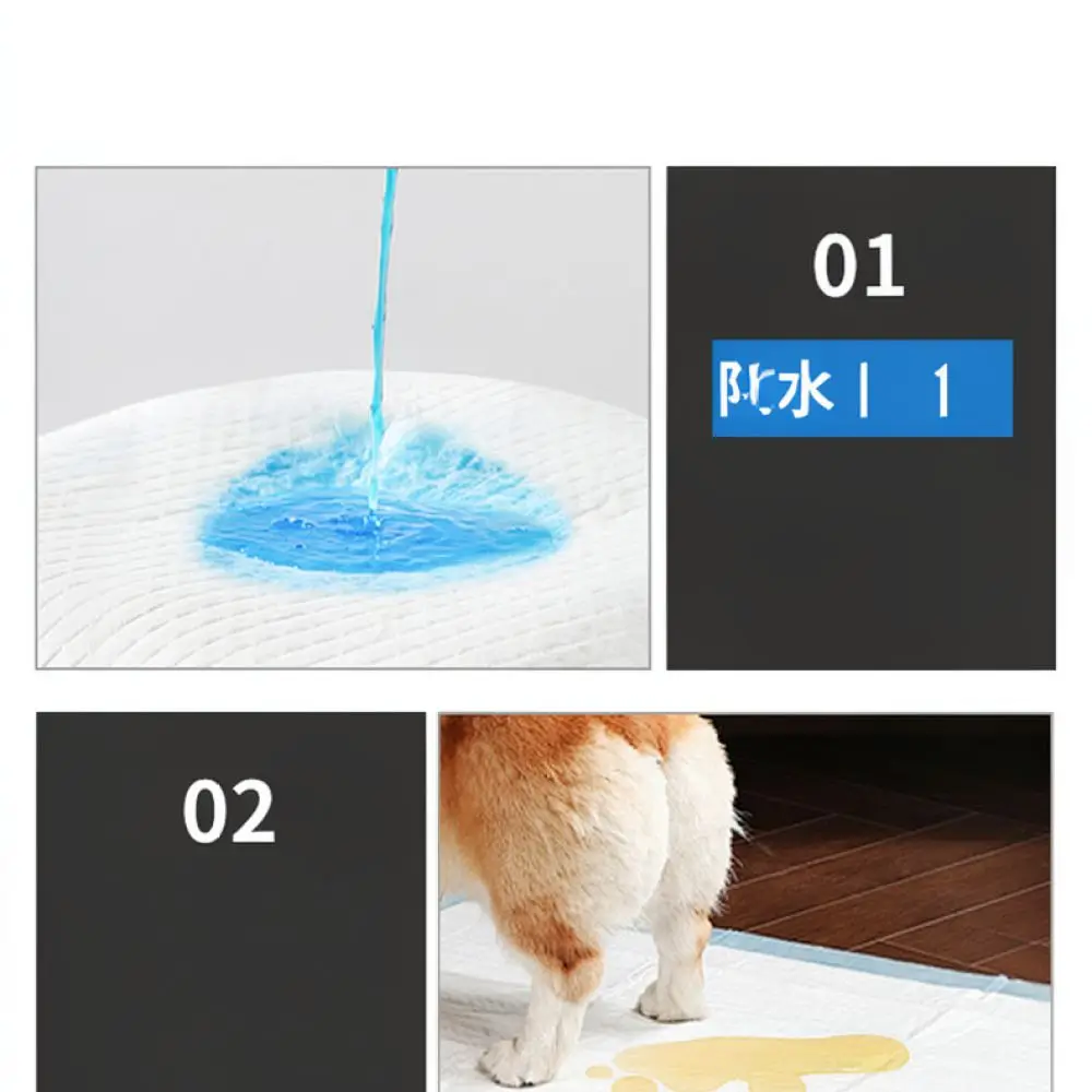 Thickened Pet Training Mats Charcoal Disposable Puppy Pee Pads Highly Absorbent Dog Potty Sheets Odor Neutralizing Supplies