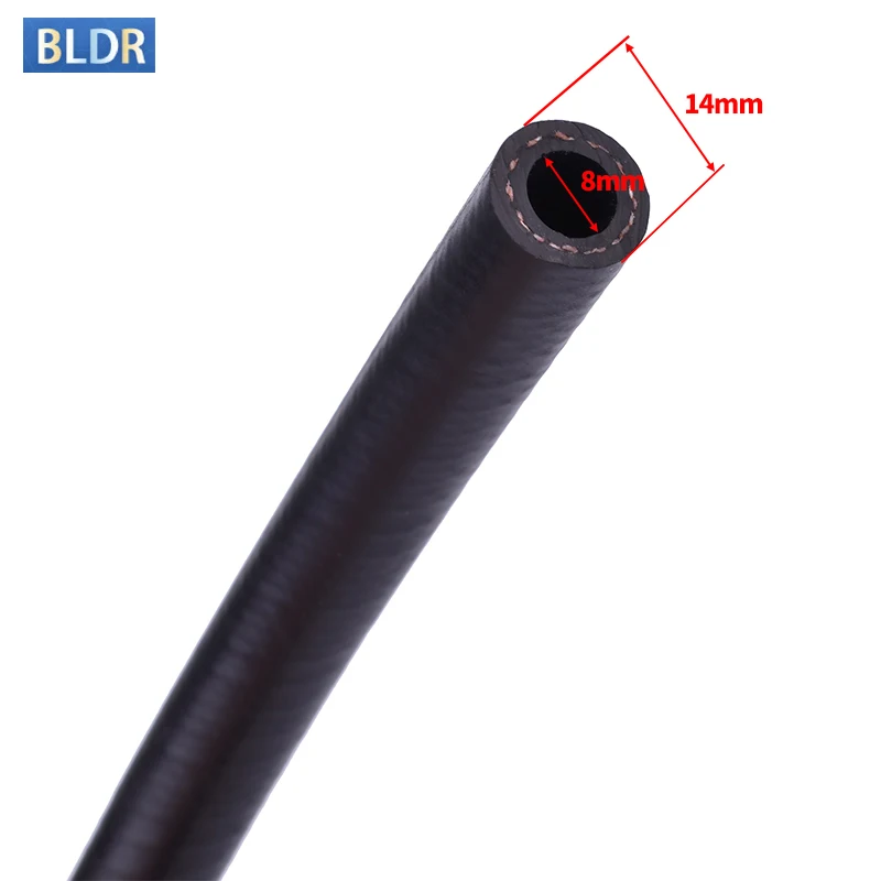 

1 Meter 8x14mm Electric Fuel Injection Pipe High-pressure Pipeline Petrol Oil Tube Fuel Tank Tube Tubing Gasoline Pipe Hose Line