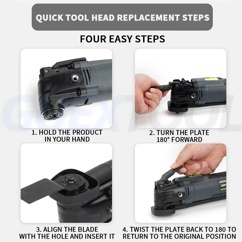 Multi Functional Universal Treasure Electric Shovel Cutting Machine Polishing Tools Cutting Metal Woodworking Oscillating Tools