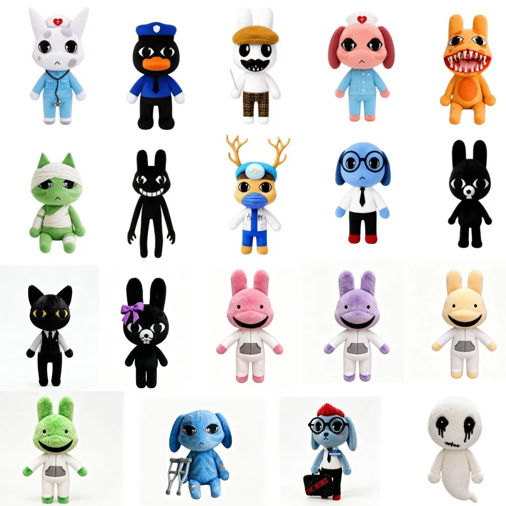Peluche Anomaly Animal Hospital : Adorable Chien en Peluche, Jouet Doux et Effrayant, Cadeau Idéal pour les Fans de Jeux et Adultes