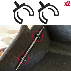 2x For Hyundai Solaris RB RC HC YC BN7 2010 2011 2012 2013 2014 2015 2016 2017 - 2024 Black New Lock Pencil Tray Clips Rivet