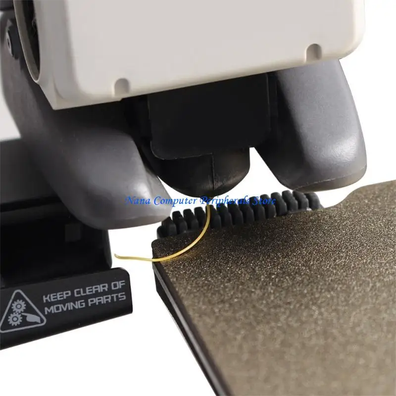 F68C Printer Nozzle Cleaning Tool Soft Silicone Bristles for 3D Printers