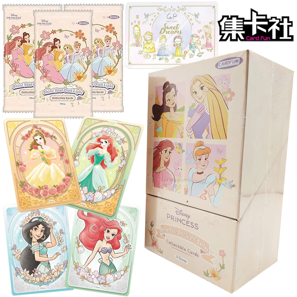 

CARD.FUN подлинная коллекционная карта принцессы Диснея, американский классический фильм, анимация, главный герой, ограниченная карта, подарки сокровища для девочек