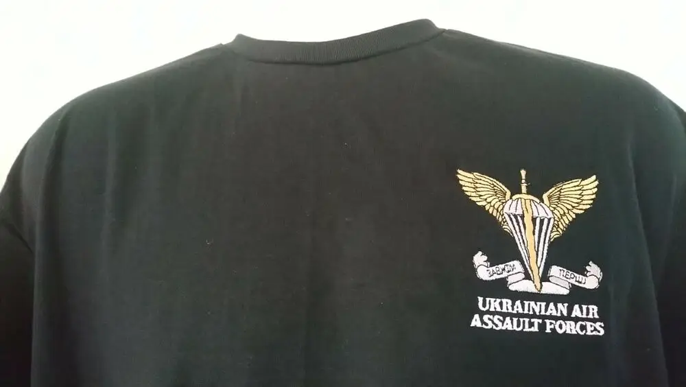 Ukraine Army Air Assault Forces Men T-Shirt Short Sleeve Casual Cotton O-Neck Summer Shirt