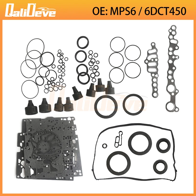 MPS6 6DCT450 Automatic Transmission Overhaul Rebuild Kit Seals Gasket O-rings For FORD Mondeo Volvo CHRYSLER Gearbox Repair Kit