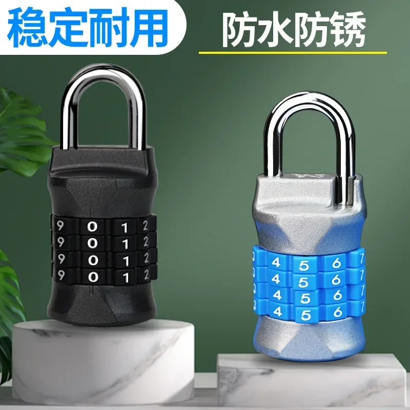 Four Digit Code Padlock, Home Warehouse Room Door, Gym Storage, Anti-theft Window, Large Size Anti-theft Lock