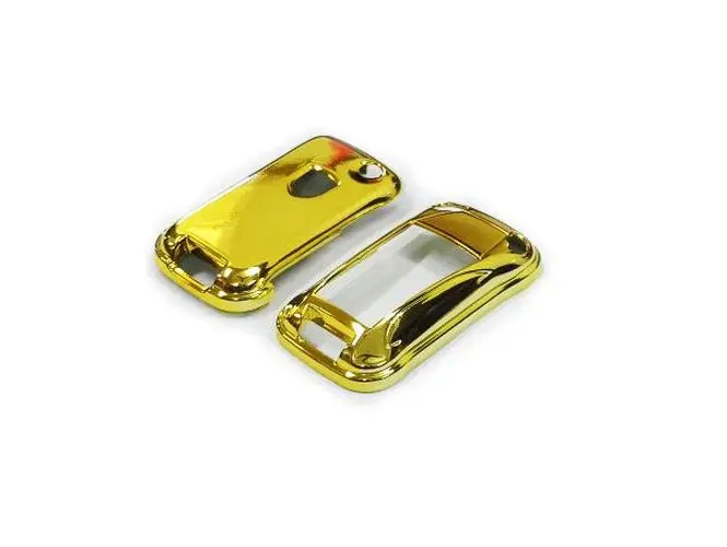 Funda protectora para llave remota sin llave para Porsche Cayenne 1a generación. 2003-2010 Rojo brillante Azul Oro Plata Fibra de carbono Blanco