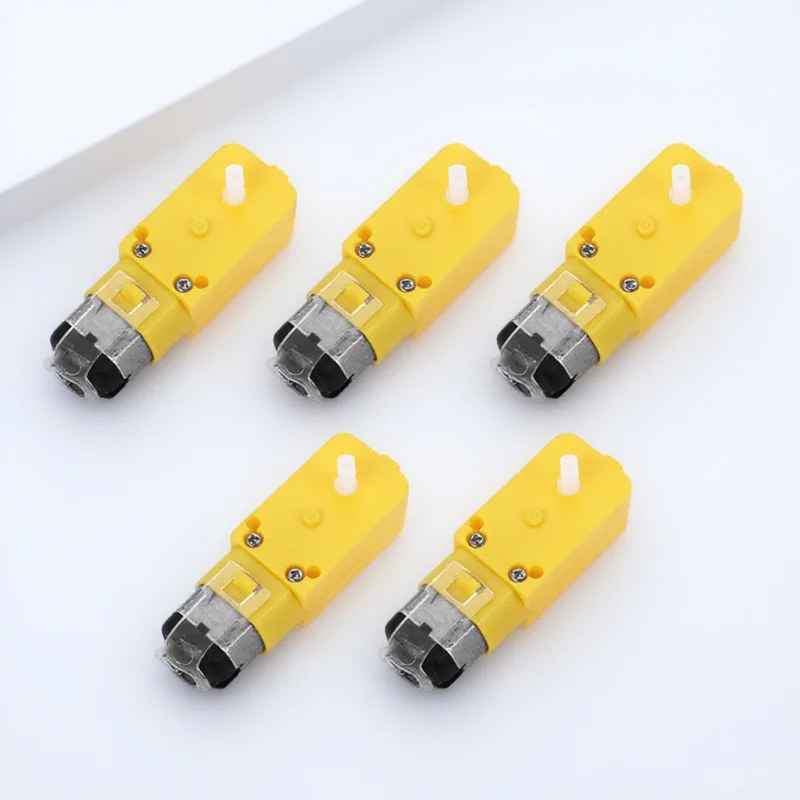 

5Pcs 12V Dc Gear Motor High Torque Durable Short Shaft Reduction Motor for Robot Smart Car DIY Electric Lock Instrument