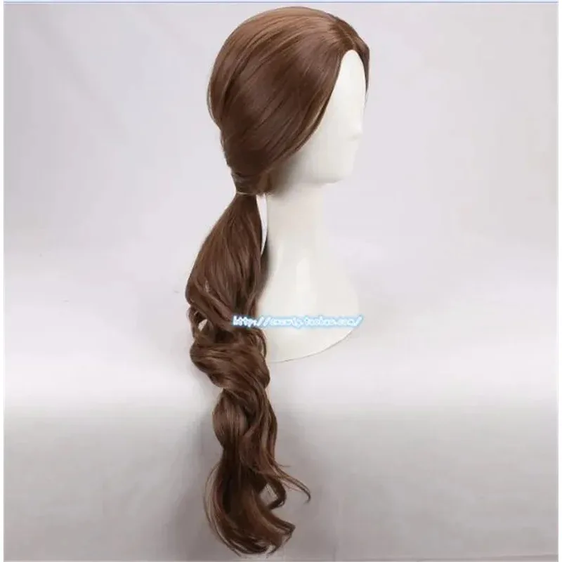 Lara Croft Wig Shadow of the Tomb Raider Lara Croft Wig 70cm Curly Brown Synthetic Hair Alicia Vikander Role Play Costumes Props