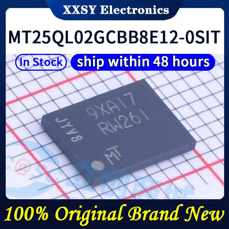 

MT25QL02GCBB8E12-0SIT High quality 100% Original New