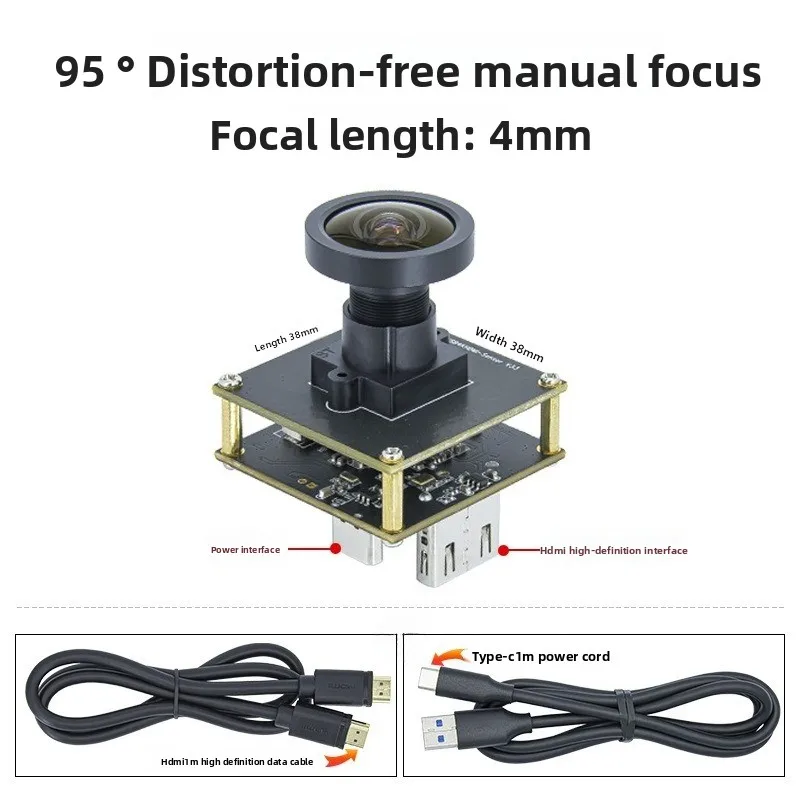 4K HD HDMI Camera IMX678 Direct Connection Large Screen Advertising Machine Monitor Manual Focus Live Streaming Camera