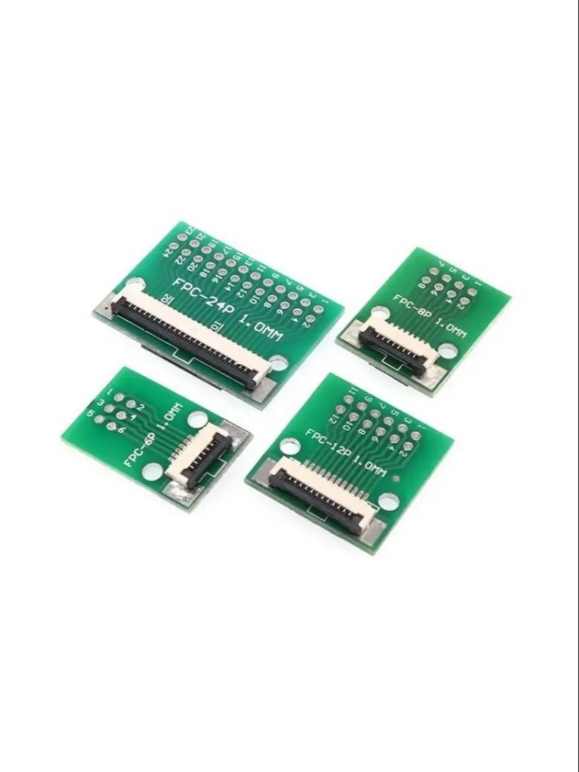 FFC FPC Flexible Cable Adapter Board 0.5mm to 2.54mm Connector 4/6/8/10/12/14/15/16/18/20/22/24/26/30/34/36/40/42/45/50/60/80Pin - view 5