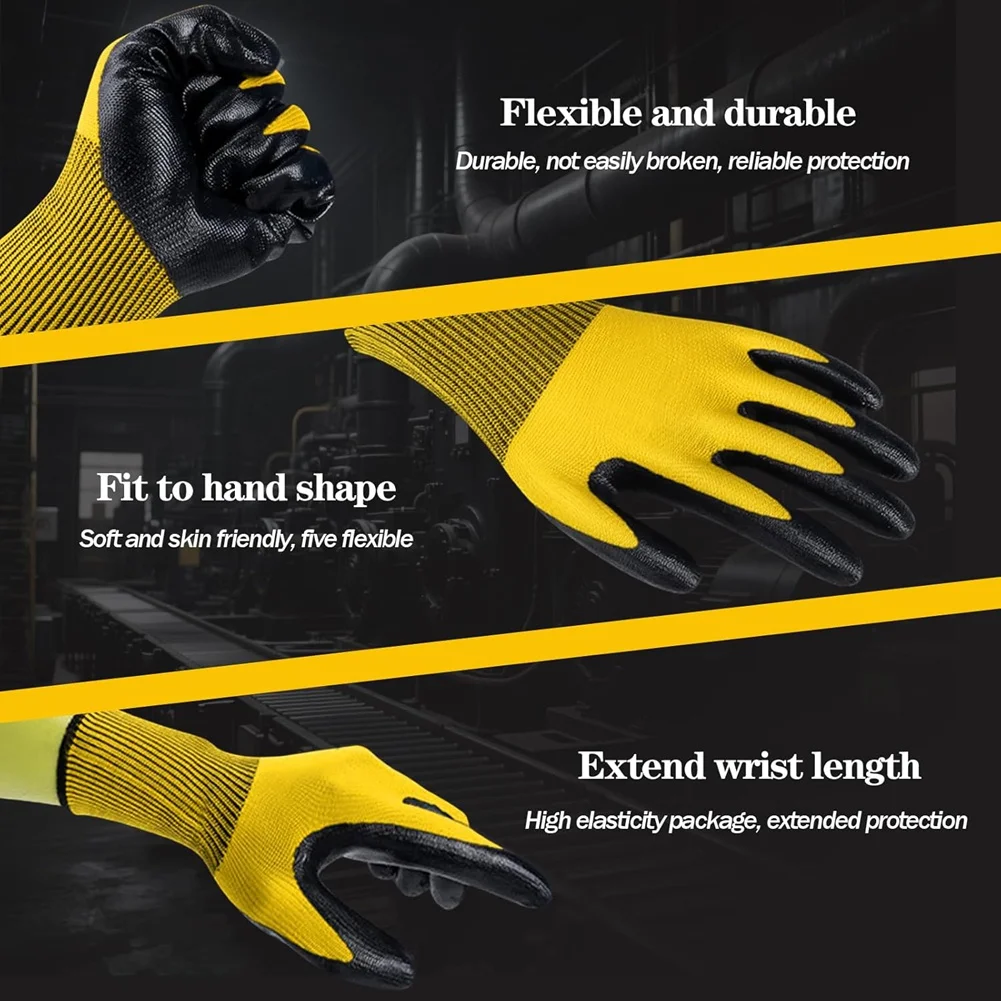

A03F-Forged-Steel Sheet Metal Hammer With Shock-Absorbing Grip- 30 Oz Tinner' S Hammer With Gloves For HVAC, Welding& Metal