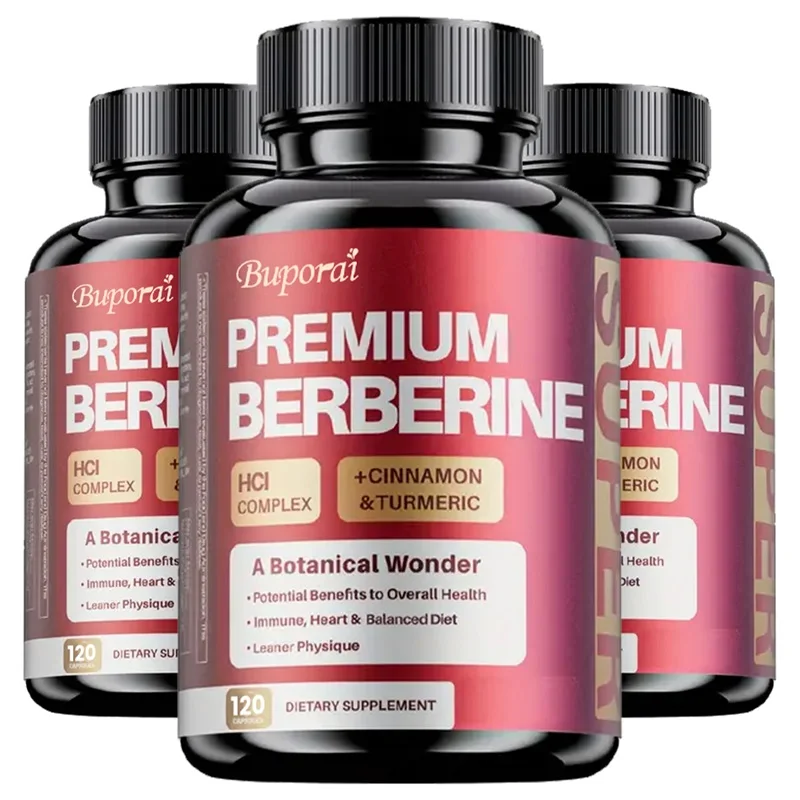 

Premium Berberine - Support Overall Health and Immune Function, Promote Digestion, Enhance Energy, Anti-oxidant and Anti-aging